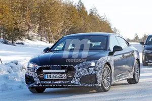 Primeras imágenes del Audi A5 Sportback facelift durante sus pruebas