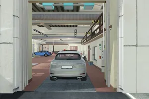 Porsche inicia pruebas de conducción autónoma en un entorno virtual de sus talleres