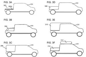 Rivian plantea numerosas configuraciones de carrocería para su pick-up eléctrico