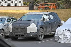 Primeras fotos espía del nuevo Chevrolet Blazer XL de 7 plazas