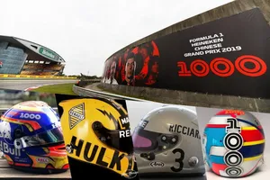 Las decoraciones especiales de equipos y pilotos para el GP 1000