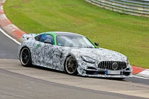 El nuevo Mercedes-AMG GT R EVO/Black Series avistado rodando en Nürburgring