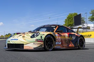 Project 1 desvela su Porsche 911 'art car' para Le Mans