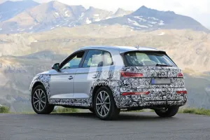 La actualización de medio ciclo de vida del Audi Q5 vuelve a dejarse ver en los Alpes