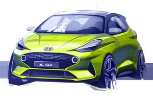El nuevo Hyundai i10 2020 desvelado mediante un boceto