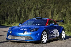 El Alpine A110 Rally luce imponente antes de su debut