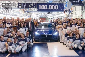 El Maserati Ghibli alcanza las 100.000 unidades producidas