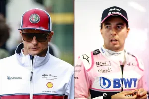 Räikkönen y Pérez, penalizados tras el accidente y la rotura de motor