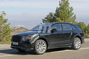 Nuevas imágenes de las pruebas del facelift del Bentley Bentayga