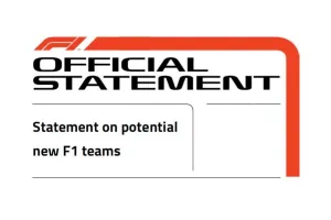 La F1 afirma oficialmente que no hay negociaciones con nuevos equipos