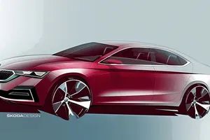 El nuevo Skoda Octavia 2020 se deja entrever en estos bocetos