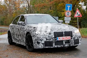 La puesta a punto del nuevo BMW M3 G80 progresa descubriendo nuevos detalles