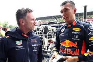 Horner, encantado con Albon: "Ha demostrado gran tenacidad"