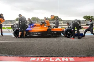 McLaren completa dos días de test con los neumáticos de 18 pulgadas