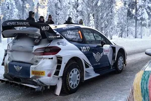 Valtteri Bottas repite en el Arctic Rally, aunque con un Citroën DS3 WRC
