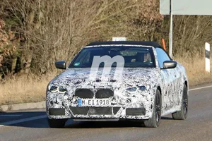 El nuevo BMW Serie 4 Cabrio 2021 revela nuevos detalles como sus faros láser