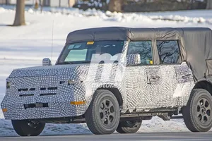 ¡Cazado! La suspensión del nuevo Ford Bronco al detalle en estas fotos espía