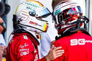 Leclerc se deshace en elogios hacia Vettel: «Aprendí mucho, es extremadamente profesional»