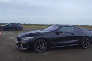 BMW M5 vs. BMW M8. Drag race fratricida con el mismo V8 de 625 CV