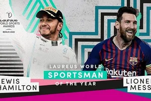Hamilton y Messi, ganadores del Laureus 2020 al mejor deportista masculino