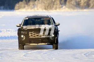 El nuevo Hyundai Santa Cruz 2021, cazado en las pruebas de invierno en Laponia