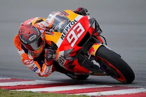 Marc Márquez, más preocupado por la Honda que por su condición física