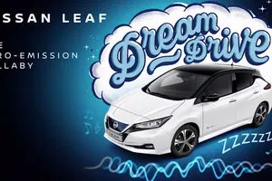 Nissan LEAF Dream Drive, un sonido especial para dormir niños en coches eléctricos