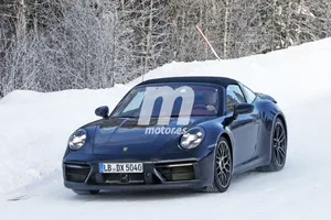 Nuevas fotos espía muestran al Porsche 911 GTS Targa 2020 sin camuflaje