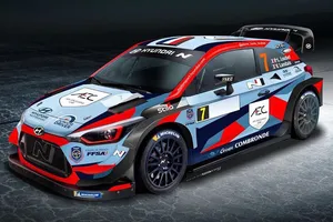 Pierre-Louis Loubet presenta la librea de su Hyundai i20 WRC Coupé