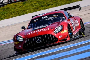 Los Mercedes-AMG GT3 Evo mandan en el test del GTWC en Paul Ricard