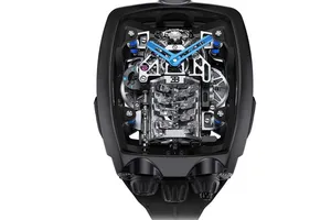 Jacob & Co. Bugatti Chiron Tourbillon, el único reloj con un motor W16 en su interior 