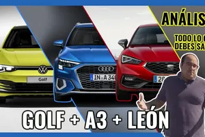 Volkswagen Golf vs Audi A3 vs SEAT León, la Santísima Trinidad (Con vídeo)