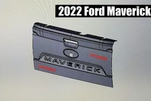 Filtrado el portón trasero del nuevo Ford Maverick pick-up