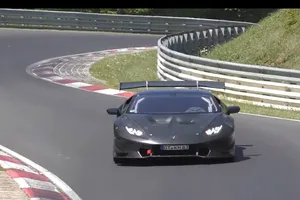 Misterioso Lamborghini Huracán Super Trofeo de carbono cazado en Nürburgring [actualizado]