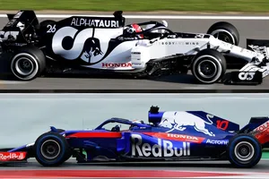 AlphaTauri completa un test dual en Imola con Gasly y Kvyat en el AT01 y el STR13