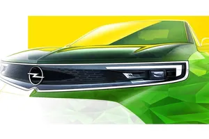 El frontal del nuevo Opel Mokka parcialmente al descubierto en este teaser