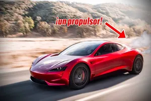 ¡Brutal! Así 'volará' el Tesla Roadster con propulsores de SpaceX