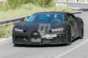 ¡Cazados! Los prototipos del nuevo Bugatti Chiron Pur Sport en la calle