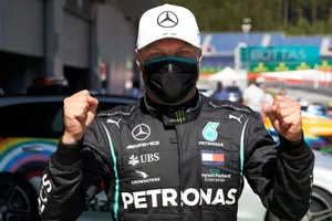 El cortacésped de los 6 millones de dólares que Bottas sacó a pasear en Austria