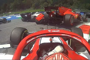 Más drama en Ferrari tras embestir Leclerc a Vettel: «El equipo no necesita esto»