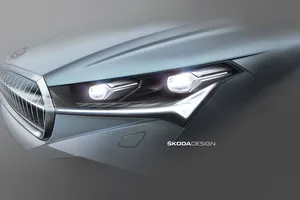 Así son los faros del Skoda Enyaq iV, el esperado SUV 100% eléctrico