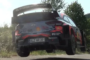 Hyundai se desplaza a Alemania para probar el i20 WRC Coupé en asfalto