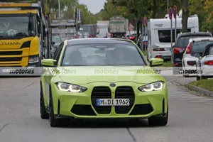 Nuevas fotos espía muestran dos prototipos del BMW M3 G80 al natural