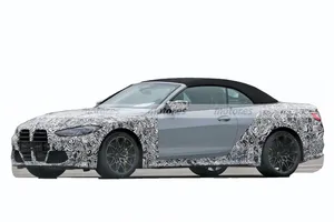 El nuevo BMW M4 Cabrio G83 pierde camuflaje en unas nuevas fotos espía
