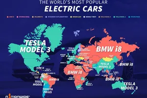 Estos son los vehículos eléctricos más populares en cada país del mundo