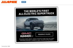 General Motors filtra por error la primera imagen del nuevo GMC Hummer EV pick-up