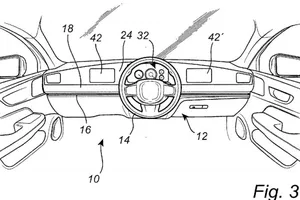 Volvo patenta un curioso sistema de volante y puesto de mandos deslizantes