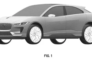 Unos bocetos del Jaguar i-Pace parecen filtrar un rediseño del crossover eléctrico