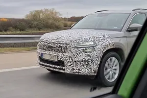 Cazan el Skoda Kodiaq facelift 2021 en un vídeo espía con nuevos detalles a la vista