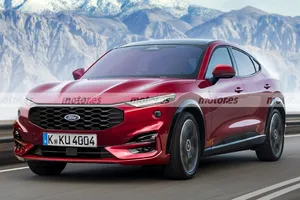 Nueva recreación del Ford Mondeo Evos 2022, un SUV coupé muy atractivo en camino